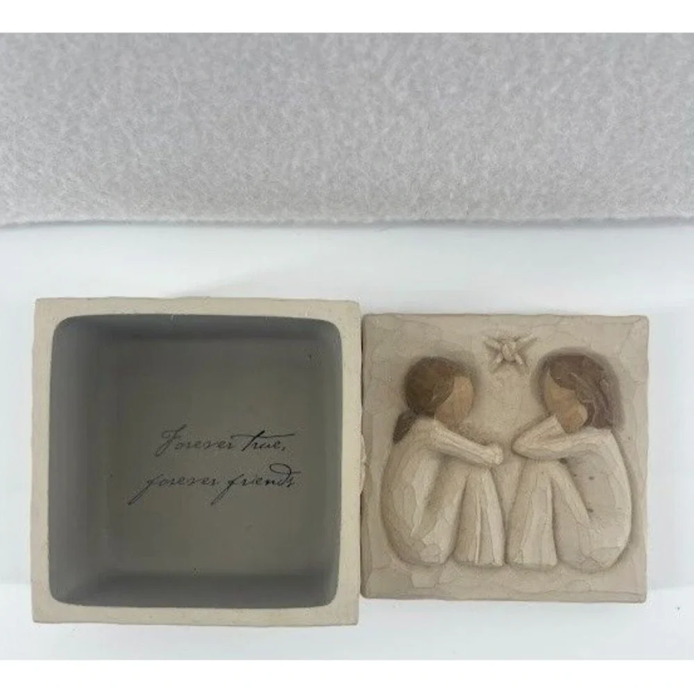 Willow Tree Friendship Keepsake Trinket Box‎